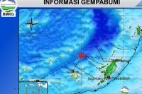 Gempa 6,9 SR di Laut Banda Terasa  di Kota Kupang