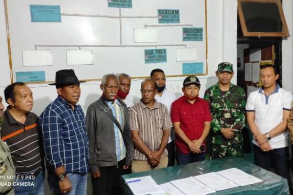 Tiga Usif di TTS Sepakat Akhiri Konflik Besipae