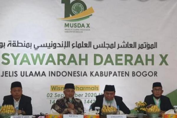Hadiri Musda X MUI Kab. Bogor, Bupati Minta MUI dan Pemerintah Berjalan Beriringan