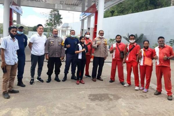 SPBU Oenali Miliki Taman yang Asri