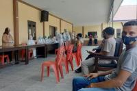 Semua Anggota Polres Kupang Jalani Rappid Tes dan Swab 