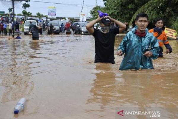 Banjir Jakarta, 56 RT Masih Tergenang