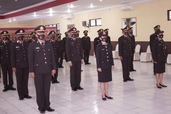 Cegah Penularan Covid-19, Perwira Polri Dilantik Secara Virtual