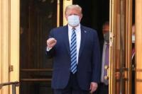  Tinggalkan Rumah Sakit, Trump Pulang ke Gedung Putih