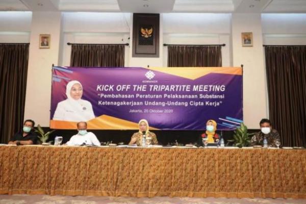 Kemnaker Kerja Kebut Penyiapan RPP Bersama Stakeholder