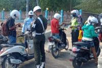 Puluhan Kendaraan Terjaring Operasi Gabungan Polri dan TNI AU