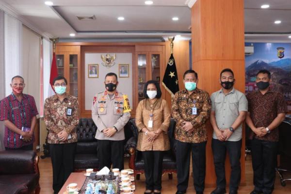 Kapolda NTT-Kakanwil Kumham NTT Sepakat Tingkatkan Kerjasama