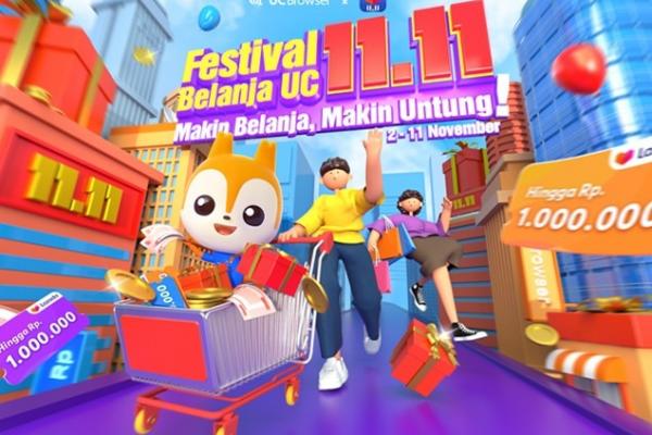 Antusiasme Pengguna: UC Browser Perpanjang Festival Belanja 11.11 Bersama Lazada