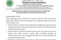 MUI NTT Himbau Umat Islam di NTT Jaga Keharmonisan