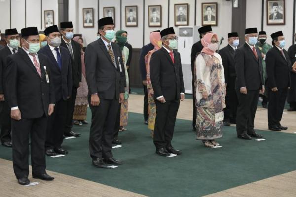 Setelah Lantik Sembilan Pejabat Tinggi Madya, Gus Menteri Ajak Wujudkan SDGs Desa