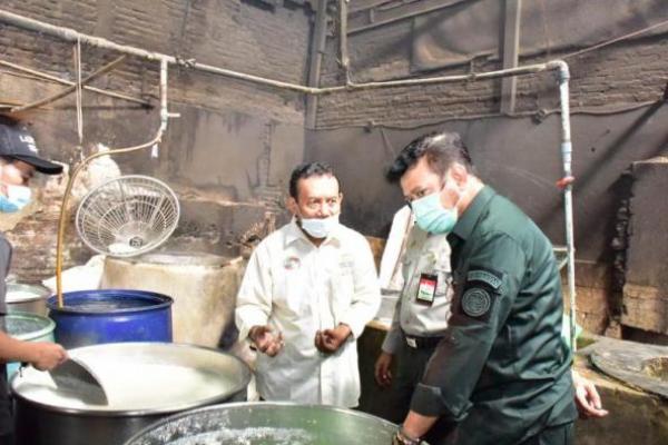 Gerakan Stabilitas Pasokan dan Harga Kedelai, Mentan Kunjungi Pabrik Tahu Tempe di Kalideres