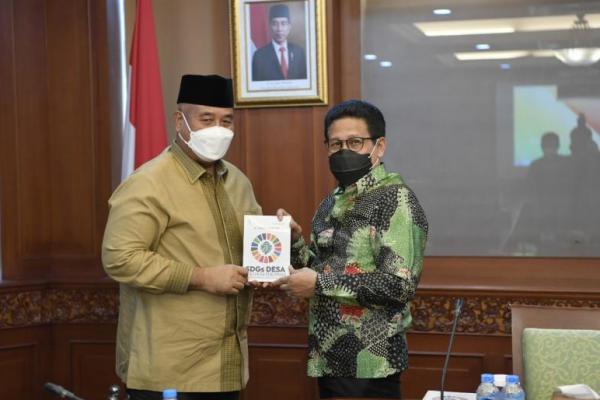 Pertemuan dengan Bupati Kutai, Mendes Dukung Rancangan Terkait Upaya Revolusi Jagung