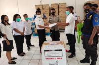 Ratusan Vaksin Sinovac Didistribusi ke Kabupaten Kupang