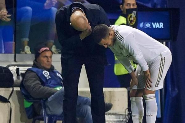 Kembali Cedera, Hazard Absen Lawan Atalanta di Putaran Kedua