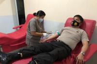 Perduli Pasien Covid-19, Kapolres Kupang Donor Plasma Konvalesen 