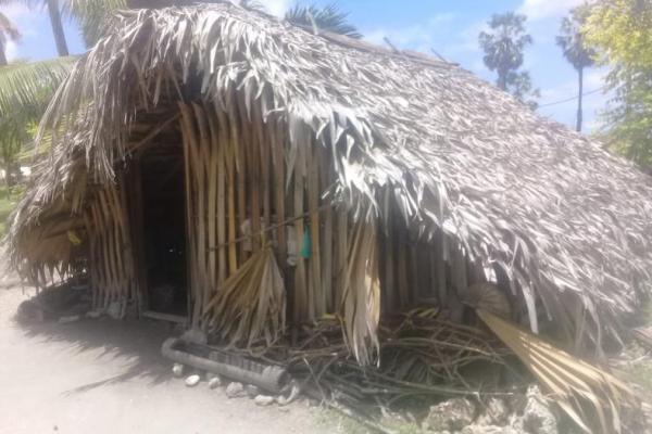 Nenek Elisabet di Pulau Terselatan Indonesia Sebatang Kara Dalam Gubuk Reot
