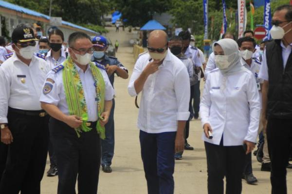  Dermaga II Bolok dan Pelayaran Perdana KMP Jatra 1 Rute Kupang-Rote Resmi Beroperasi