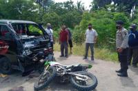 Tabrakan dengan Pick Up di Lembata, Anggota TNI Tewas 