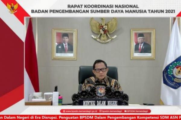 Rakornas BPDSM, Mendagri Tekankan Pentingnya Peningkatan SDM 