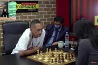 Dewa Kipas kalah Telak 3-0 dalam Pertandingan Catur Lawan GM Irene 