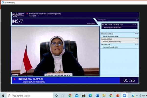 Indonesia Dorong Dialog Sosial dan Tripartisme Masuk Program Pembangunan PBB