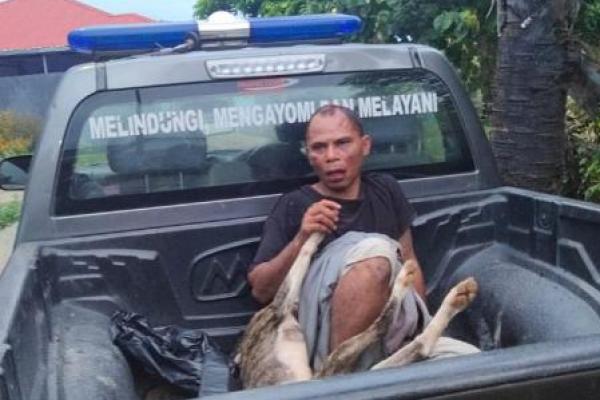Pencuri Anjing di Kupang Babak Belur Dihakimi Massa Sebelum Diserahkan ke Polisi