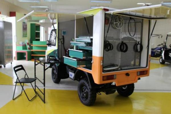 Manjakan Petani, Balitbangtan Hadirkan Bengkel Alsintan Mobile