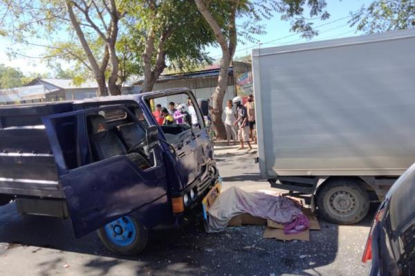  Tabrakan Beruntun di Kupang, Pesepeda Tewas Ditabrak Truk TNI AU