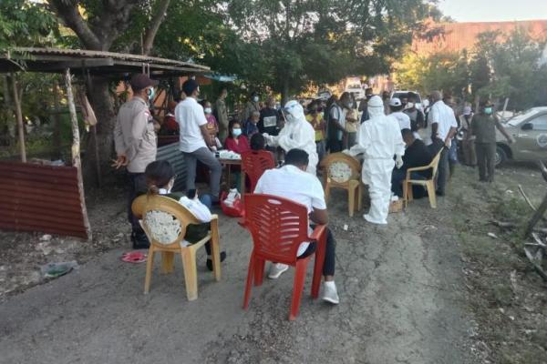Hasil Swab Massal, Pasien Covid-19 di Rote Tengah Bertambah 48 Orang