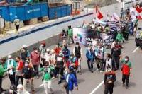 Buruh Gelar Aksi Bela Palestina 