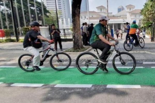  Jalur Sepeda DKI Akan Bertambah 101 Kilometer