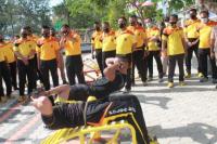  Kapolda NTT Lengkapi Fasilitas Taman dan Fitnes Outdoor di Mapolda