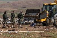 Rumah-rumah Komunitas Badui di Tepi Barat Kembali Dihancurkan Israel 