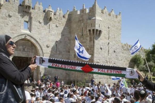 Kembali Berulah, Israel Gelar Pawai Bendera di Kota Tua