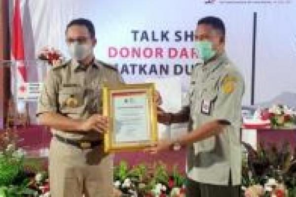 PMI Beri Penghargaan Kementan Tepat di Hari Donor Sedunia