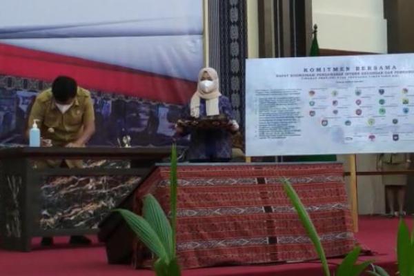 Jaga Aset Negara, KPK Minta 21 Kepala Daerah se-NTT Teken Pakta Integritas Aset