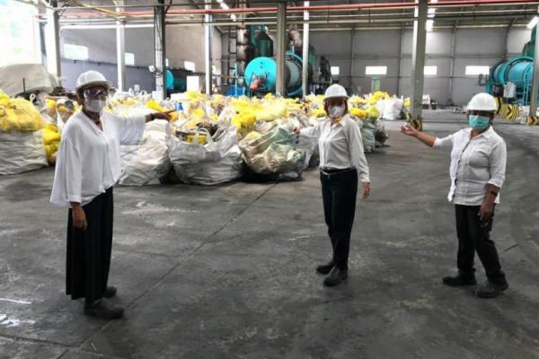 PT Sagraha Satya Sawahita Dukung Pemprov NTT Kelola Limbah B3 Tekan Penyebaran Covid-19