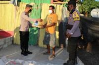 Bansos Polisi Disalurkan dari Rumah ke Rumah di Kota Kupang