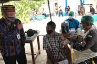 1000 Warga Kelapa Lima Dapat Layanan Serbuan Vaksinasi Lantamal Kupang