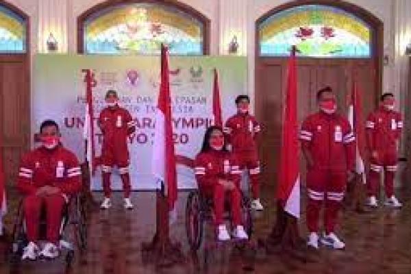 Menpora Lepas Kontingen Paralimpiade Tokyo