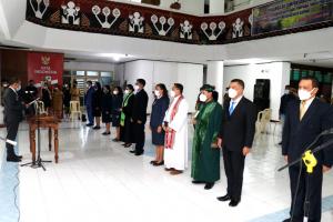 Wali Kota Kupang Lantik Enam Pejabat, Arianje Baun Kadis Infokom