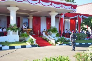 Perwira TNI-AL Ini Sukses Jalankan Tugas sebagai Komandan Upacara HUT RI