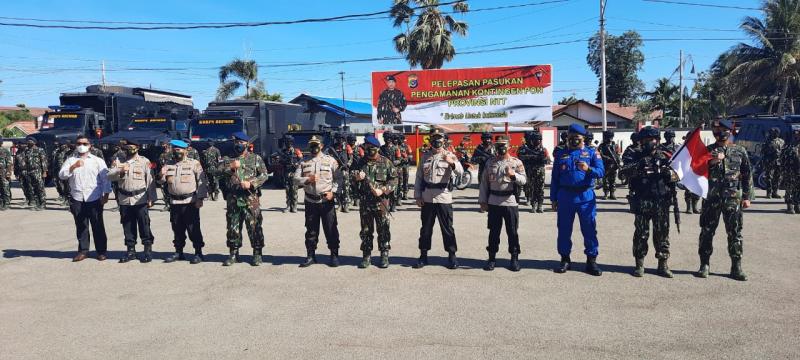  Polda NTT kirim 31 Personil Brimob Kawal Kontingen NTT di PON Papua