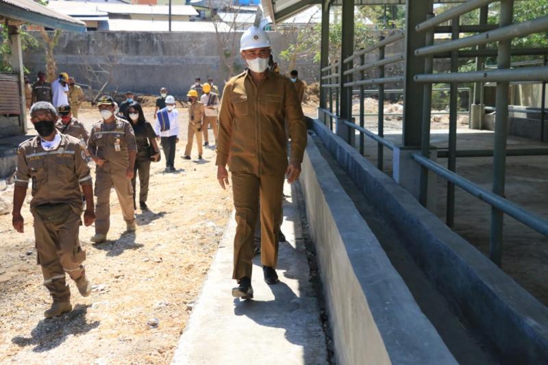 BKP Kupang Bangun Instalasi Kandang Hewan Berkapasitas 3000 Ekor 