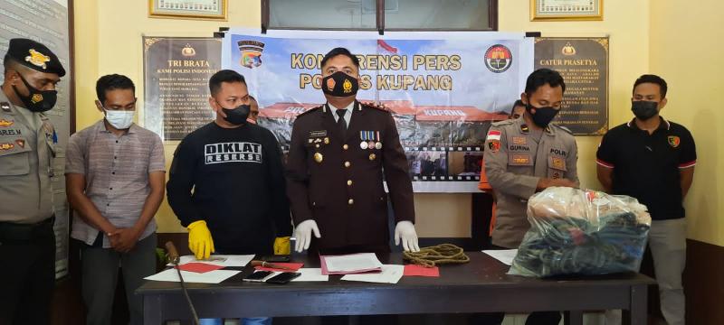Tuntaskan Pencurian Ternak, Kapolres Kupang Janji Sikat Sampai ke Sindikatnya