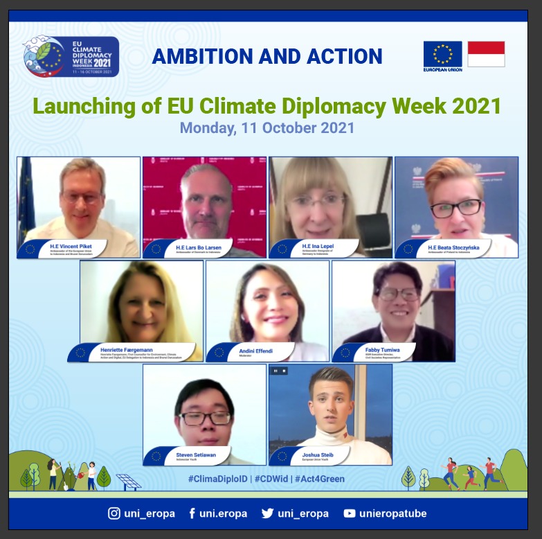Uni Eropa Luncurkan Pekan Diplomasi Iklim 2021, Ajak Masyarakat Bertindak Atasi Krisis Iklim
