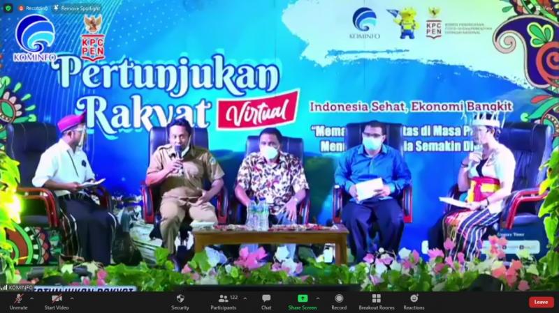  Kemkominfo RI Sosialisasi Pentingnya Kebiasaan Baru di Era Digital