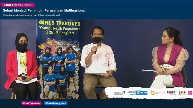 Posisi Presiden Direktur AstraZeneca Indonesia Di-TakeOver Gadis 16 Tahun Selama Sehari 