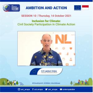 Inklusi Iklim Butuh Partisipasi Masyarakat Sipil