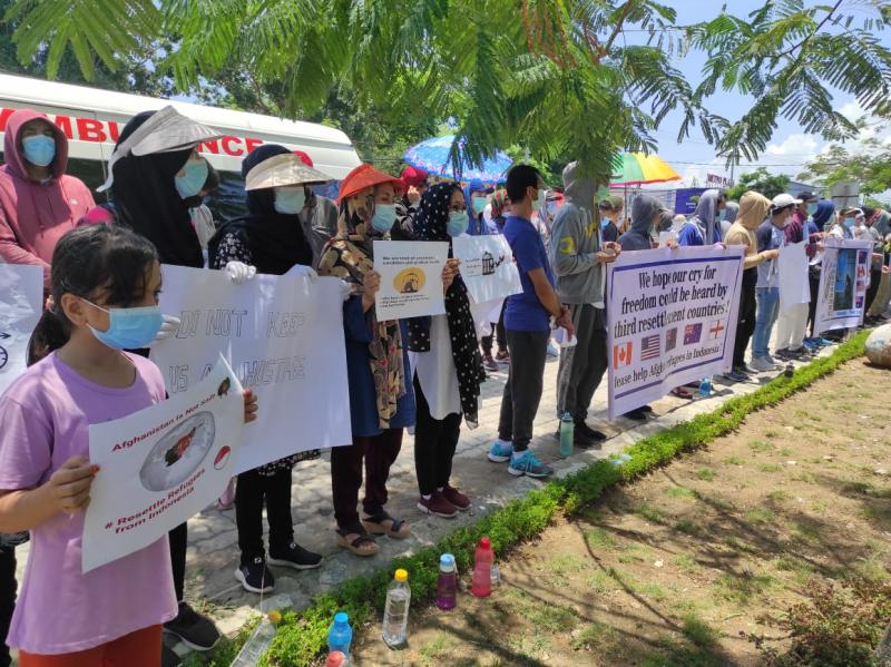 Pencari Suaka di Kupang Demonstrasi, Minta Difasilitasi ke Negara Ketiga